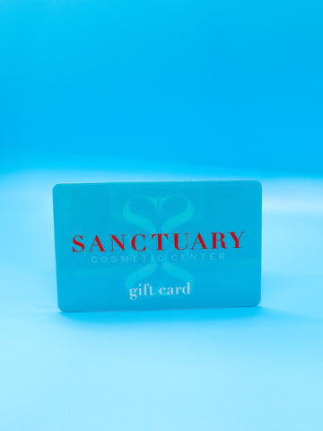 Sanctuary Cosmetic Center Gift Card